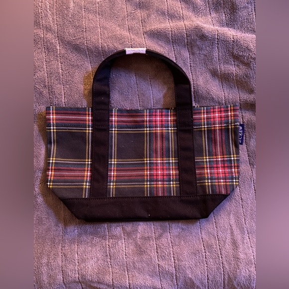 NWT J.CREW mini canvas tote bag - Picture 4 of 6